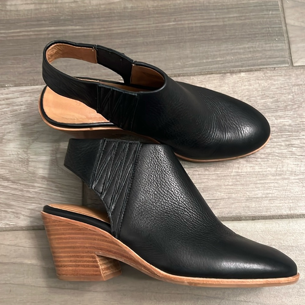 Gentle souls sling back booties